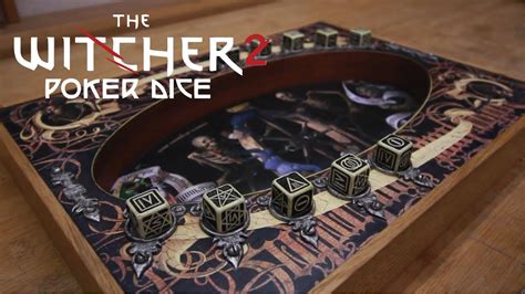 The Witcher Dados De Poker