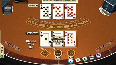 Three Card Poker Delux Brabet