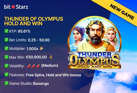 Thunder Of Olympus Hold And Win Betfair