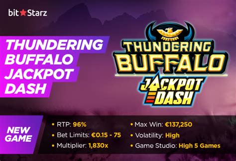 Thundering Buffalo Jackpot Dash Pokerstars