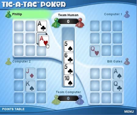 Tic Tac Poker Messenger