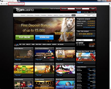 Titan Casino Login