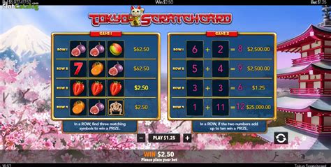 Tokyo Scratchcard Slot Gratis