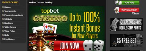 Topbet Casino Bonus