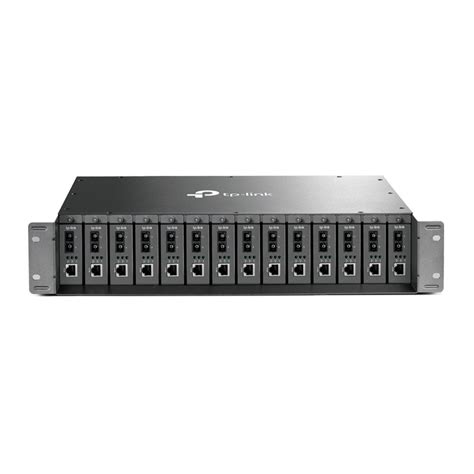 Tp Link Com 14 Slots De Chassis De Montagem Em Rack