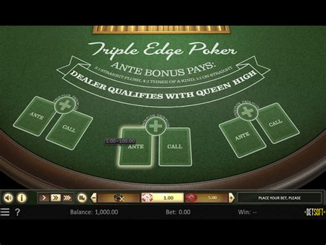 Triple Edge Poker Betway