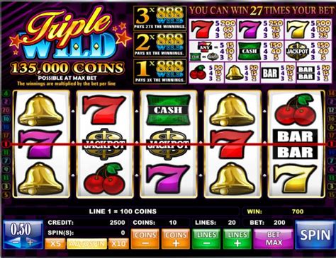 Triple Wild Slot - Play Online