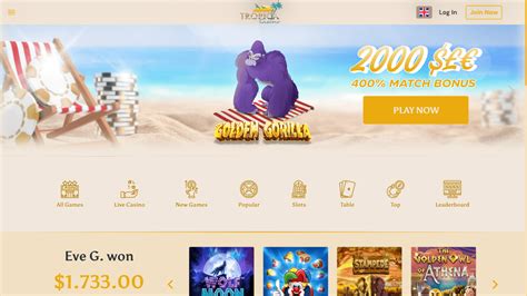 Tropica Online Casino Paraguay