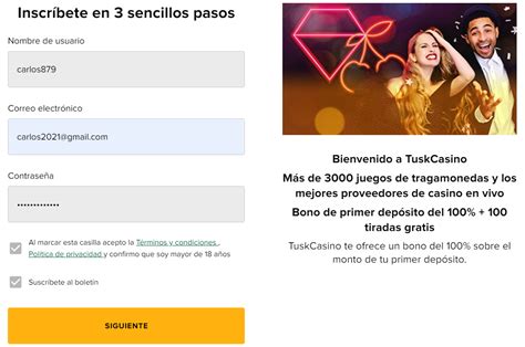 Tusk Casino Codigo Promocional