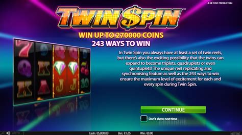 Twin Spin Slots