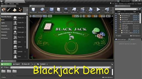 Ue4 Blackjack Realizacao