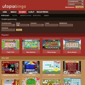 Utopia Bingo Casino Download