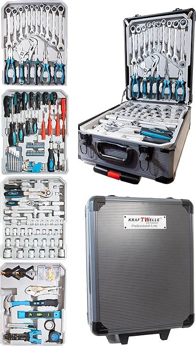 Valise Um Outils Sur Roletas De 188 Pecas Kraftwelle