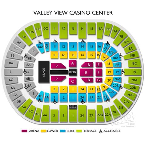 Valley View Casino Center Bilheteria