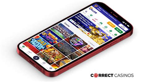 Valorbet Casino Mobile