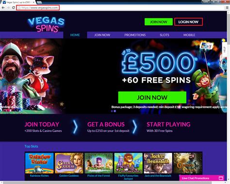 Vegas Spins Casino Login