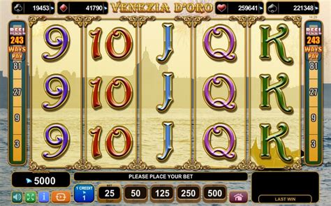 Venezia D Oro Slot Gratis