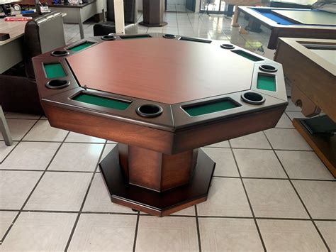 Vintage Octagon Mesa De Poker