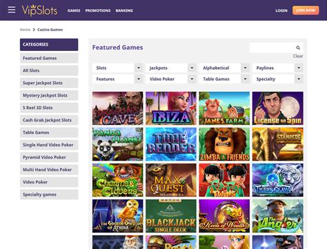 Vipslots Casino Mobile