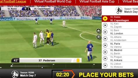 Virtual Football Pro Betfair