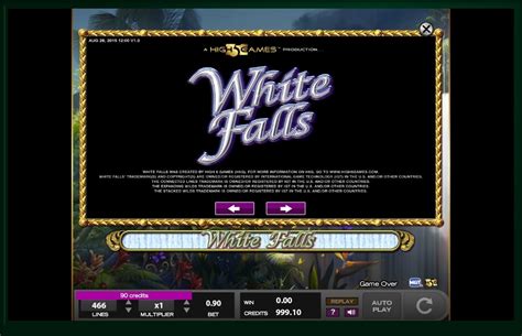 White Falls Slot - Play Online