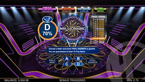 Who Wants To Be A Millionaire Megapays 888 Casino