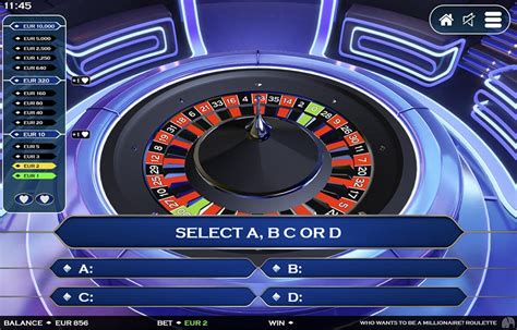 Who Wants To Be A Millionaire Roulette Slot Gratis