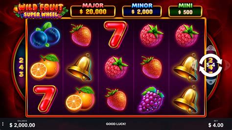 Wild Fruit Super Wheel Sportingbet