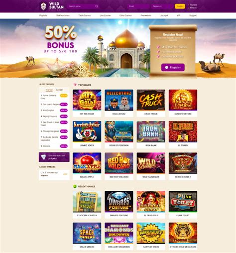 Wild Sultan Casino Codigo Promocional