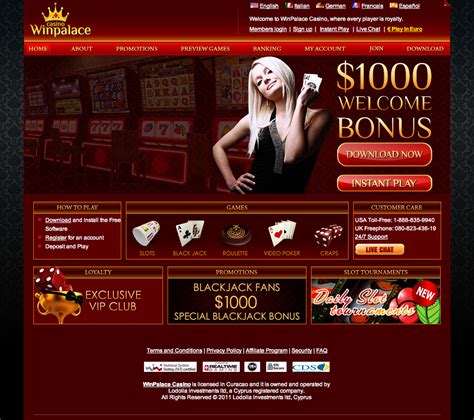 Win Palace Casino Online Reviews