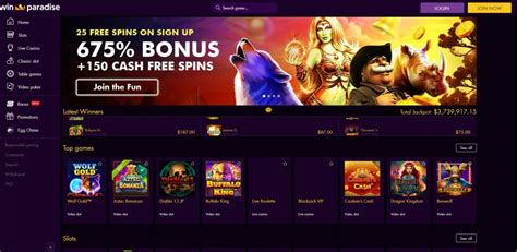 Win Paradise Casino Bonus