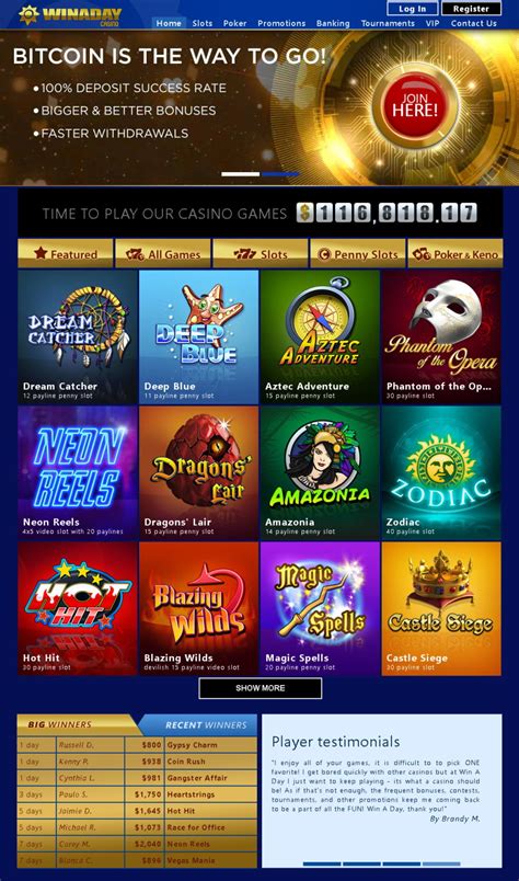 Winaday Casino Codigos Promocionais