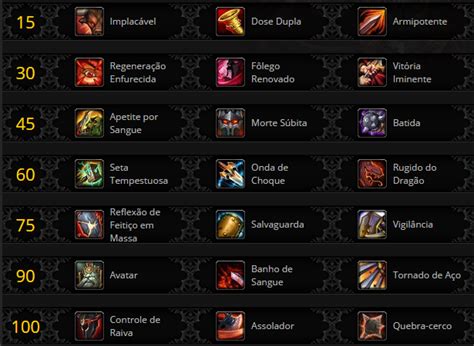 Wow Bracos Do Guerreiro Melhor No Slot 5 4