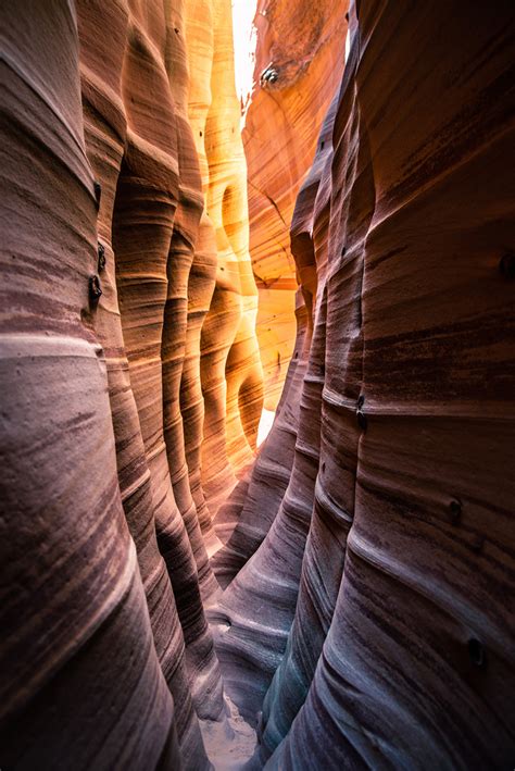 Zebra Slot Canyon Trilha Kanab Ut