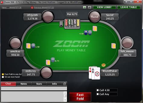 Zoom Roulette Pokerstars