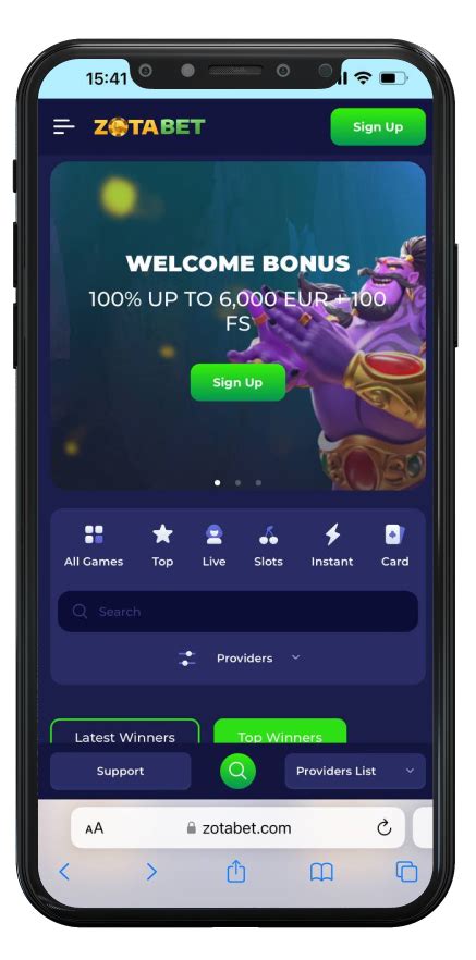 Zotabet Casino App